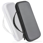 Per ASUS ROG Ally Game Console Borsa protettiva per frizione in pelle a grana EVA, Bag (Black), Bag (White)
