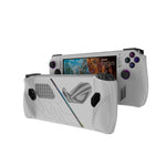 Per ASUS ROG Ally Console di gioco Cover protettiva in silicone Custodia per olio spray, Silicone Cover Black, Silicone Cover White