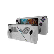 Per ASUS ROG Ally Console di gioco Cover protettiva in silicone Custodia per olio spray, Silicone Cover Black, Silicone Cover White