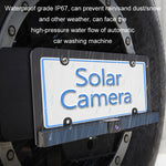 Fotocamera per visualizzazione della cornice della targa integrata wireless HD solare, BC01