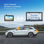 Fotocamera per visualizzazione della cornice della targa integrata wireless HD solare, BC01