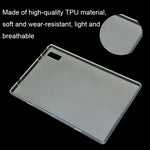 Custodia protettiva in silicone anti-caduta per tablet leggera opaca, For Blackview Tab 11 / Tab 11 SE Transparent, For Blackview Tab 11 / Tab 11 SE Black, For Blackview Tab 15 / Tab 15 Pro Transparent, For Blackview Tab 15 / Tab 15 Pro Black