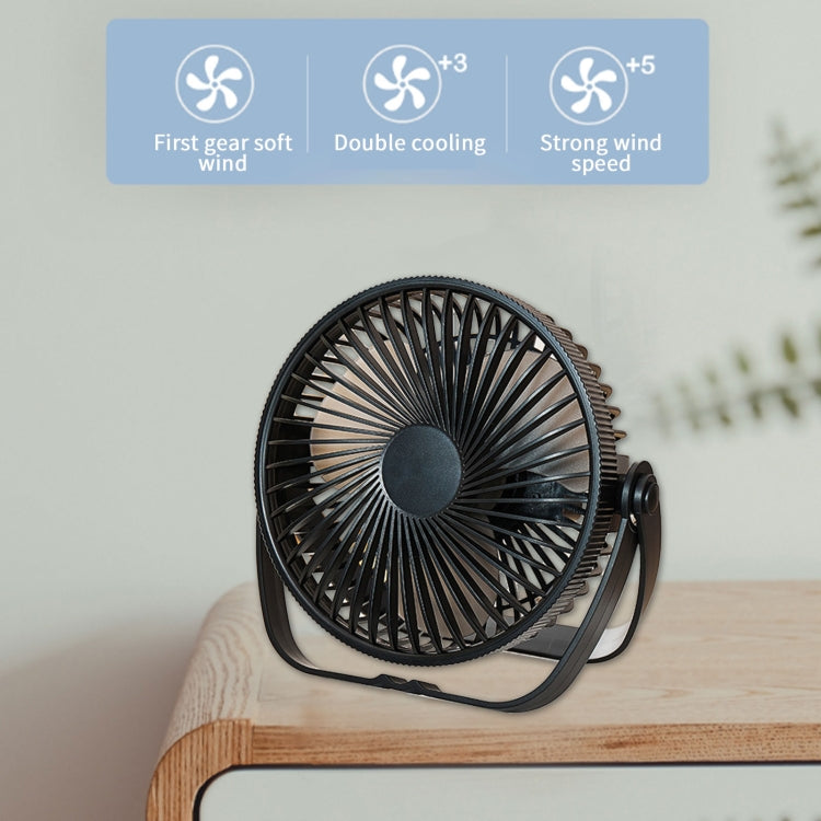 Ventilatore elettrico mini 3 in 1 USB ricaricabile
