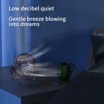 Ventilatore elettrico mini 3 in 1 USB ricaricabile