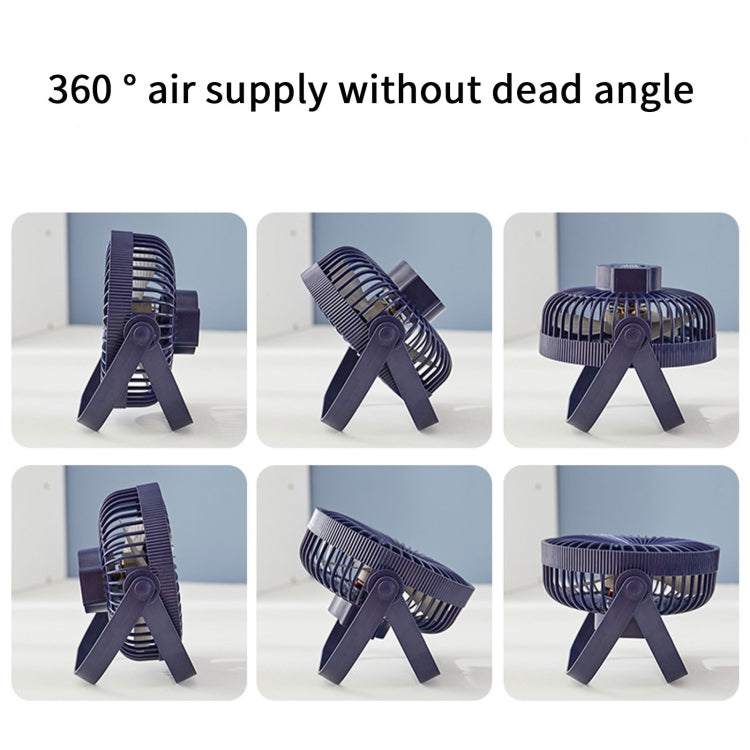 Ventilatore elettrico mini 3 in 1 USB ricaricabile