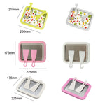Mini macchina per yogurt fritto per uso domestico Vassoio per ghiaccio fritto fai da te fatto in casa per bambini, Stainless Steel Green 26x21cm, Stainless Steel White 26x21cm, Stainless Steel Pink 22.5x17.5cm, Stainless Steel White 22.5x17.5cm        ...