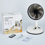 Ventilatore portatile pieghevole 8 pollici con telecomando 6000mA