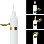 Estintore automatico per candele Candela in metallo Estintore per candele Coperchio per estintore, Automatic Candle Extinguisher Gold, Automatic Candle Extinguisher Silver