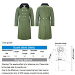 Cappotto lungo in cotone per soccorso in caso di calamità civile Cappotto in cotone ispessito in pile a prova di freddo allungato antivento, Green, Green (Demolished), Black, Black (Disassembly), 80/20 Polyester Card