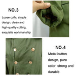 Cappotto lungo in cotone per soccorso in caso di calamità civile Cappotto in cotone ispessito in pile a prova di freddo allungato antivento, Green, Green (Demolished), Black, Black (Disassembly), 80/20 Polyester Card