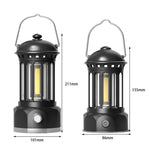 Lampada da campeggio portatile COB 6W impermeabile
