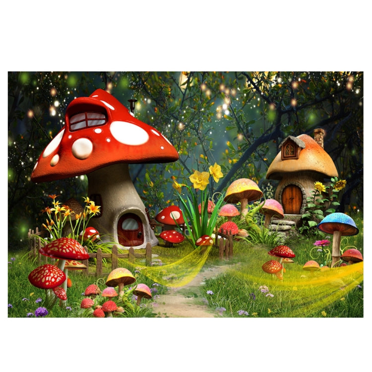 150 x 210 cm Fantasy Foresta Fotografia Sfondo Panno Cartoon Kids Party Decorazione Sfondo