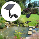 Pompa di aerazione solare plug-in Pompa di ossigeno per acquario con accumulo di energia, Solar Aeration Pump