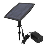 Pompa di aerazione solare plug-in Pompa di ossigeno per acquario con accumulo di energia, Solar Aeration Pump