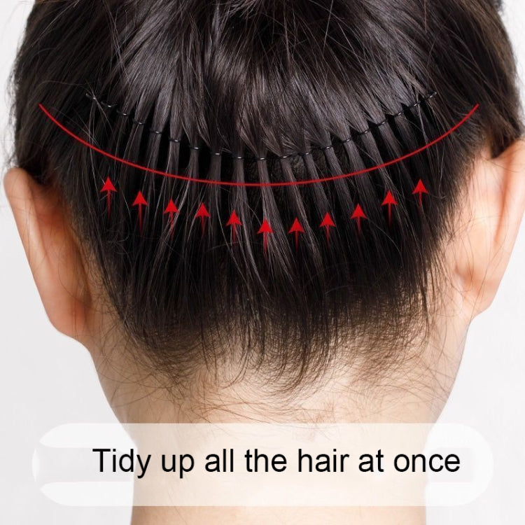 2 pezzi Accessori per capelli con forcina fissa per capelli Pettine invisibile per acconciatura rotonda, A, B, C, D, E