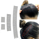2 pezzi Accessori per capelli con forcina fissa per capelli Pettine invisibile per acconciatura rotonda, A, B, C, D, E