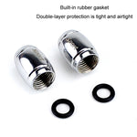 2set Automobile Valve Core Cap Pneumatico Valvola anti-sgonfiaggio Decorazione
