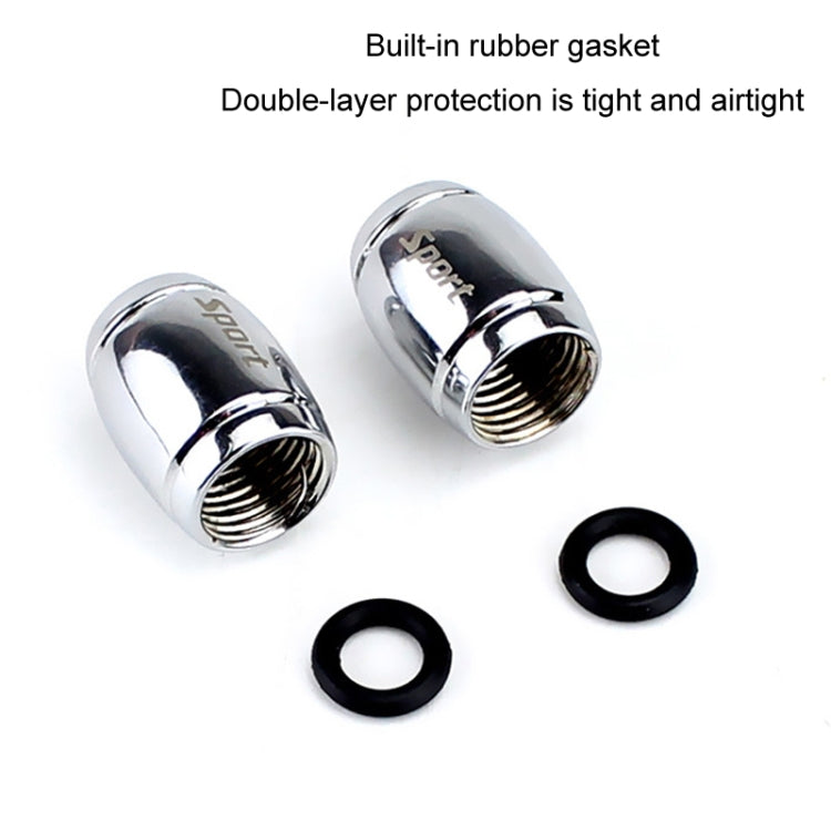 2set Automobile Valve Core Cap Pneumatico Valvola anti-sgonfiaggio Decorazione