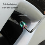 2set Automobile Valve Core Cap Pneumatico Valvola anti-sgonfiaggio Decorazione