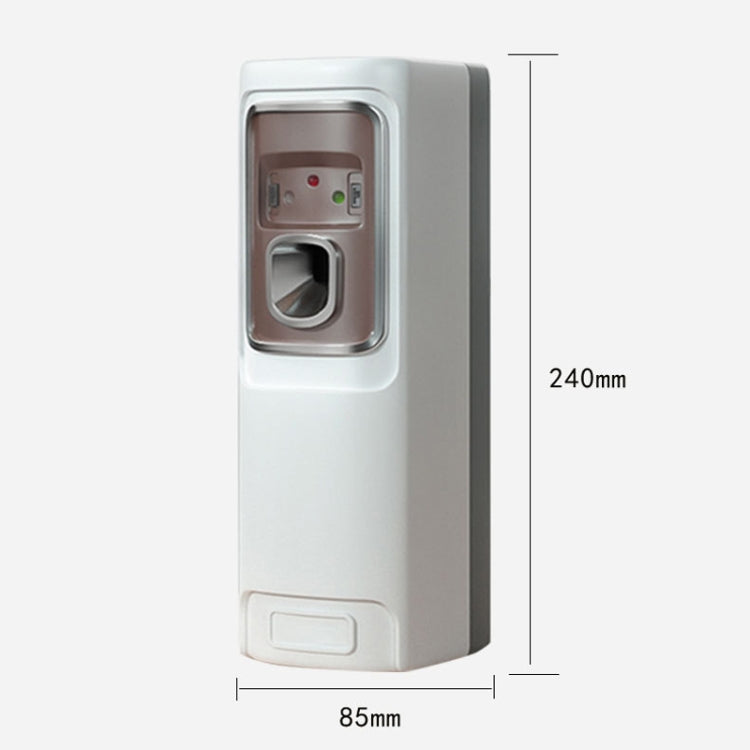 Spruzzatrice automatica con sensore di luce Macchina profumata temporizzata per toilette, Automatic Light Sensor 4 (White)