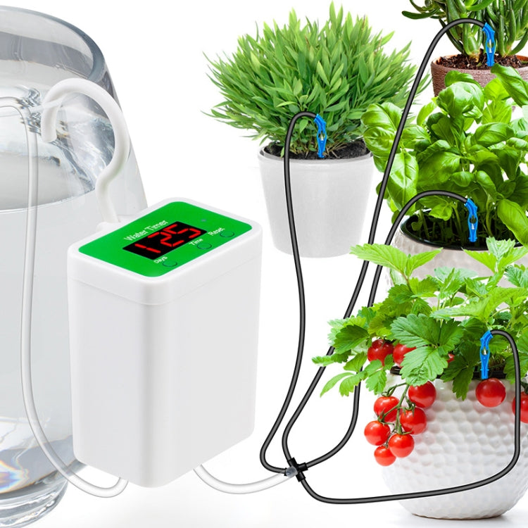 Macchina di irrigazione automatica per irrigazione a goccia intelligente per uso domestico, Water 2 Potted Plants, Water 4 Potted Plants, Water 6 Potted Plants, Water 8 Potted Plants, Water 12 Potted Plants