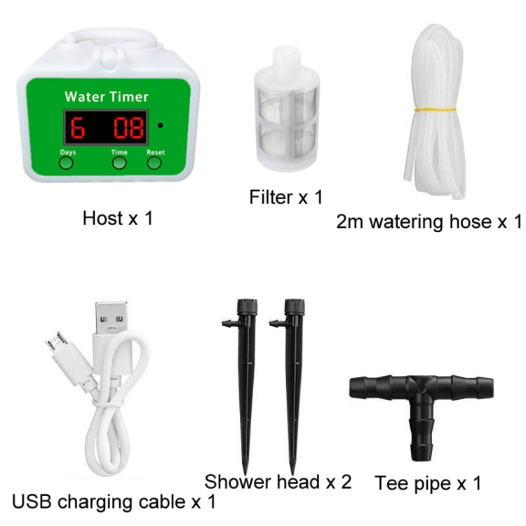 Macchina di irrigazione automatica per irrigazione a goccia intelligente per uso domestico, Water 2 Potted Plants, Water 4 Potted Plants, Water 6 Potted Plants, Water 8 Potted Plants, Water 12 Potted Plants