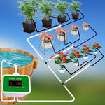 Macchina di irrigazione automatica per irrigazione a goccia intelligente per uso domestico, Water 2 Potted Plants, Water 4 Potted Plants, Water 6 Potted Plants, Water 8 Potted Plants, Water 12 Potted Plants