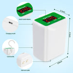 Macchina di irrigazione automatica per irrigazione a goccia intelligente per uso domestico, Water 2 Potted Plants, Water 4 Potted Plants, Water 6 Potted Plants, Water 8 Potted Plants, Water 12 Potted Plants