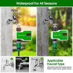 Sistema di irrigazione Controller intelligente Dispositivo di irrigazione automatico a tempo, 1 Water Outlet, 2 Water Outlet, 10m 10sets Hanging Spray Sprinklers, 10m 10sets Ground Plug Dual-use Suit, 20m 20sets Hanging Spray Nozzles                   ...