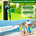 Sistema di irrigazione Controller intelligente Dispositivo di irrigazione automatico a tempo, 1 Water Outlet, 2 Water Outlet, 10m 10sets Hanging Spray Sprinklers, 10m 10sets Ground Plug Dual-use Suit, 20m 20sets Hanging Spray Nozzles                   ...