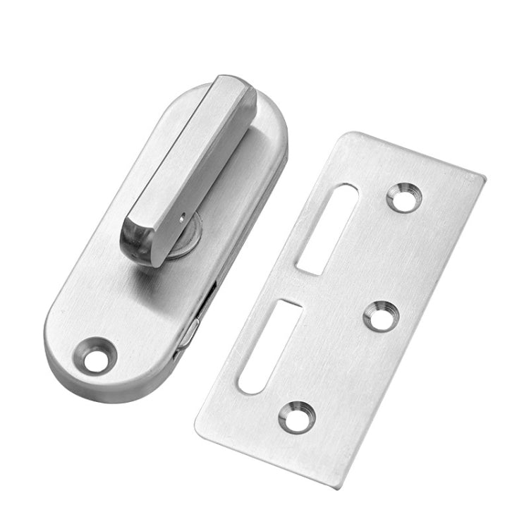 Blocco del gancio della porta di migrazione ad angolo retto di 90 gradi, 304 Stainless Steel Slot, Zinc Alloy Slot-free, Zinc Alloy Slot-free / Punching