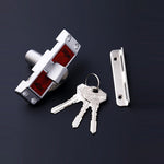 Blocco del gancio della porta di migrazione ad angolo retto di 90 gradi, 304 Stainless Steel Slot, Zinc Alloy Slot-free, Zinc Alloy Slot-free / Punching