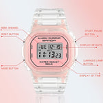 SANDA 2009 Orologio da calendario impermeabile sportivo multifunzionale