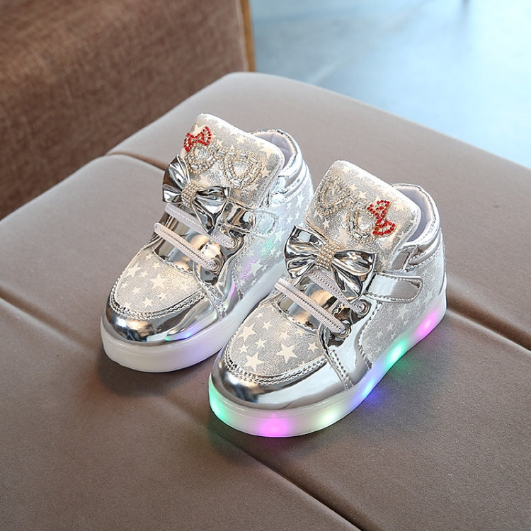 Scarpe casual per ragazzi e ragazze luminose lampeggianti traspiranti, 21, 22, 23, 24, 25, 26, 27, 29, 30