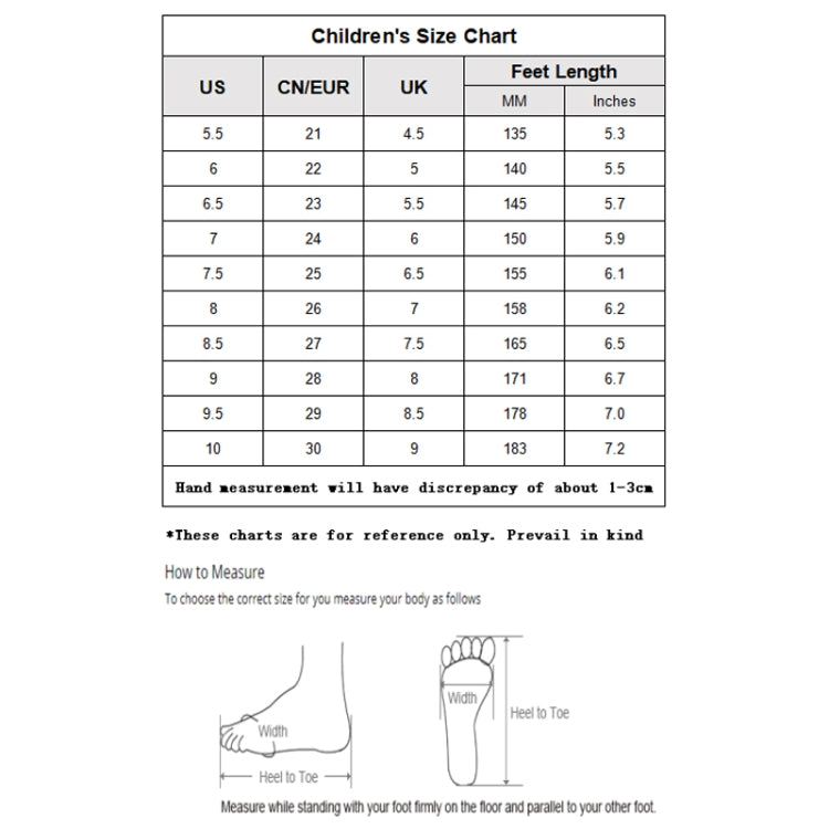 Scarpe casual per ragazzi e ragazze luminose lampeggianti traspiranti, 21, 22, 23, 24, 25, 26, 27, 29, 30