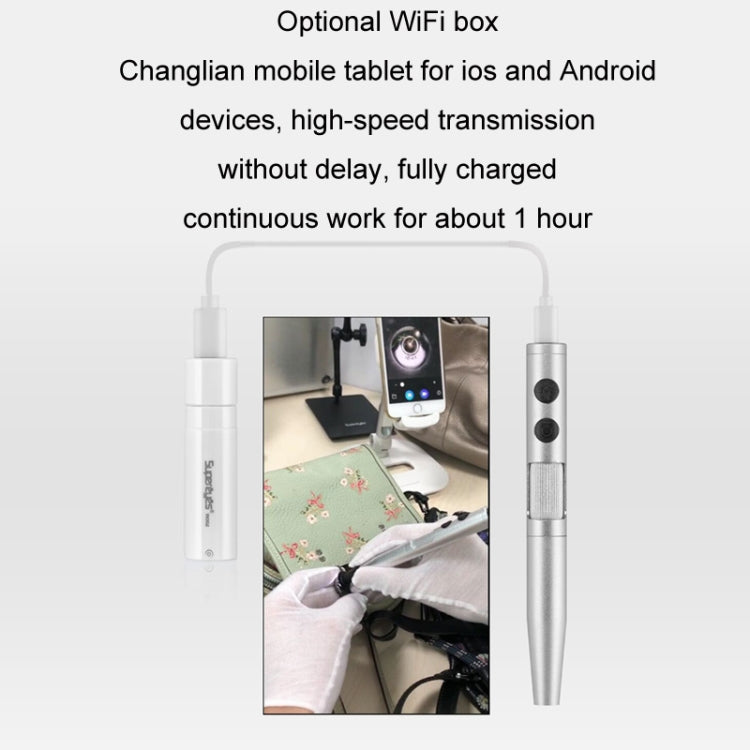 Dermatoscopio digitale 5MP con ingrandimento 1-500X