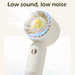 Mini ventilatore portatile tascabile con batteria 500mAh