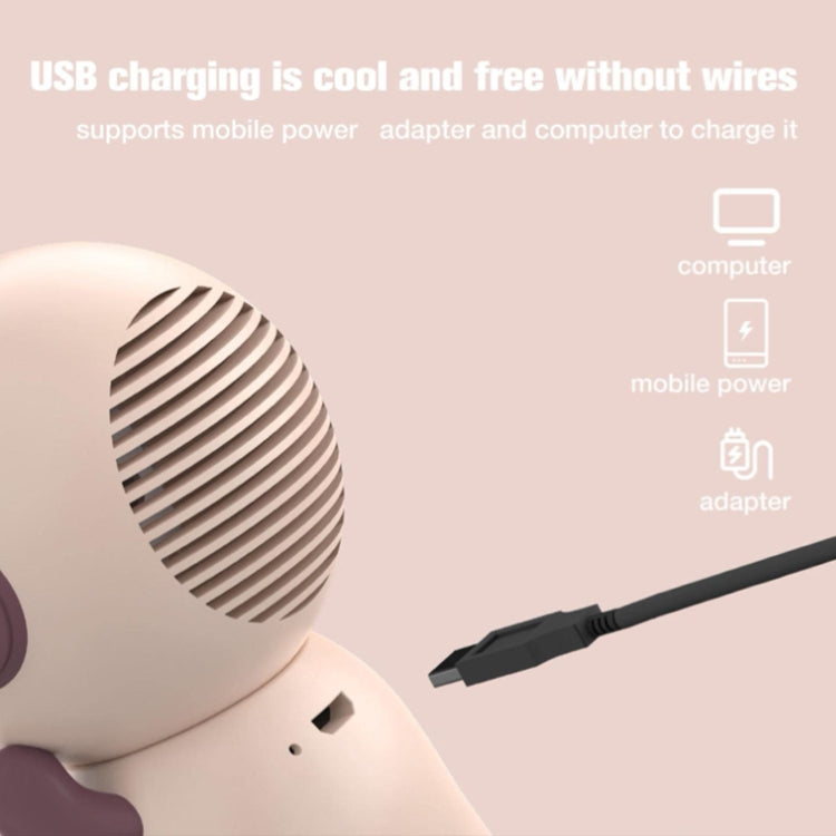 Ventaglio portachiavi ciondolo bambola astronauta