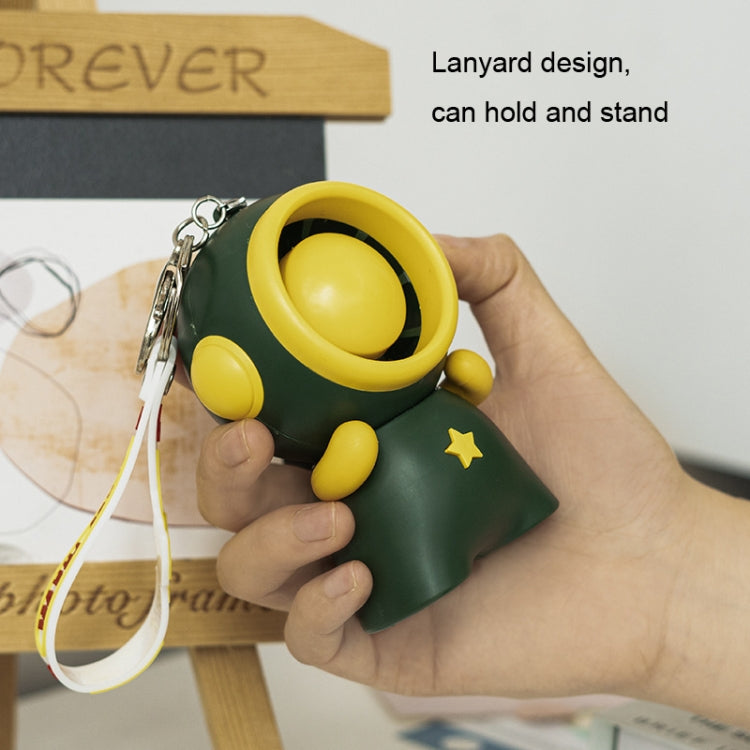 Ventaglio portachiavi ciondolo bambola astronauta