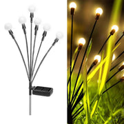 Luci solari da giardino impermeabili 6-10 teste