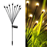 Luci solari da giardino impermeabili 6-10 teste