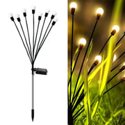 Luci solari da giardino impermeabili 6-10 teste