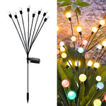 Luci solari da giardino impermeabili 6-10 teste