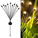 Luci solari da giardino impermeabili 6-10 teste