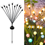 Luci solari da giardino impermeabili 6-10 teste