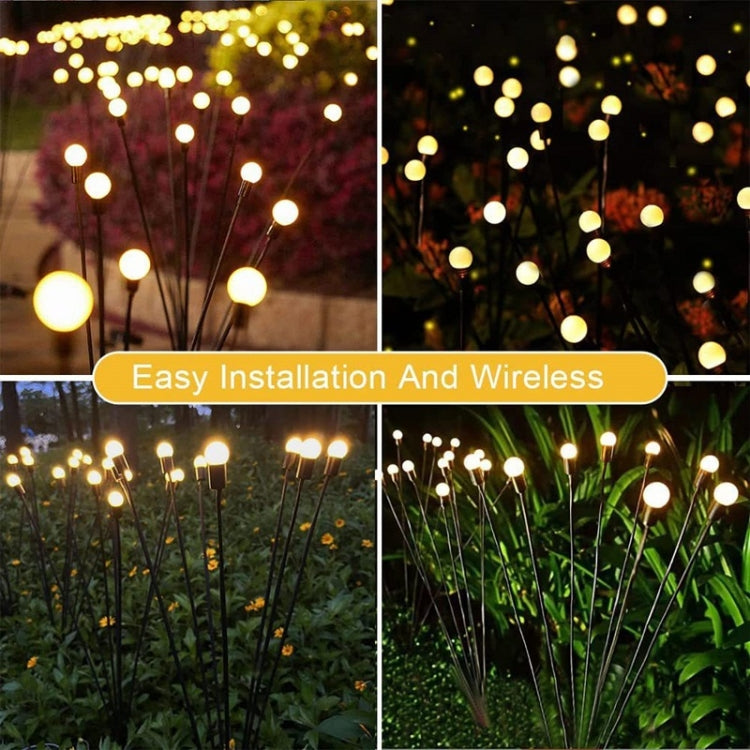 Luci solari da giardino impermeabili 6-10 teste