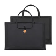 Borsa in PU impermeabile per laptop con bottone elastico, 13.3/14 inch, 15.4/16 inch