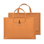 Borsa in PU impermeabile per laptop con bottone elastico, 13.3/14 inch, 15.4/16 inch