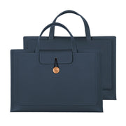 Borsa in PU impermeabile per laptop con bottone elastico, 13.3/14 inch, 15.4/16 inch