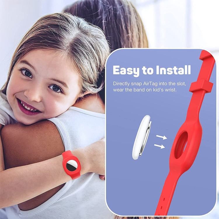 Custodia protettiva in silicone per Airtag bambini